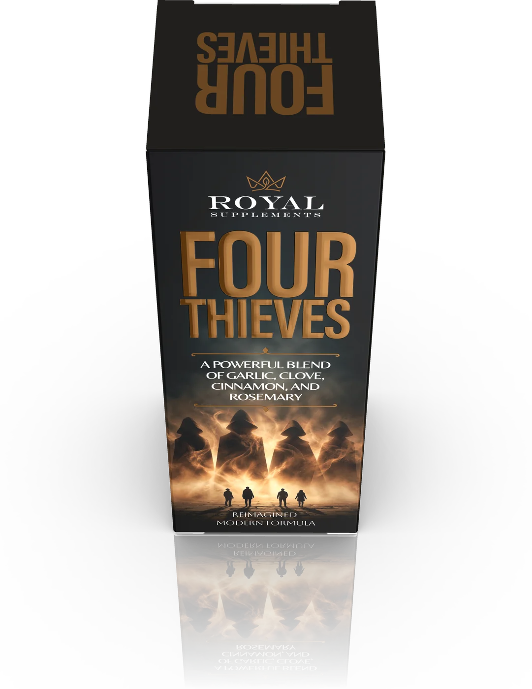 Four Thieves кутија, поглед одозгора